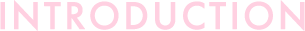 INTRODUCTION